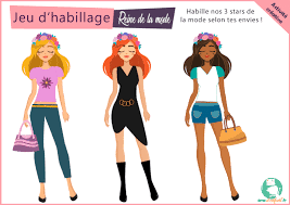 Coloriage à habiller jeune fille gratuit découpages. Jeux A Imprimer Ludiques Pour Les Enfants De 4 A 10 Ans