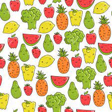 You may crop, resize and customize healthy images and healthy hd wallpapers, backgrounds. Vector Pattern With Healthy Food Smiling Colorful Wallpaper Royalty Free Cliparts Vectors And Stock Illustration Image 74353502