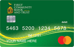 Maybe you would like to learn more about one of these? Debit Mastercard First Community Bank And Trust