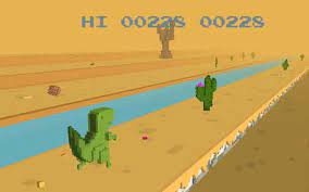 Dino swords is only playable in portrait mode. T Rex Run 3d