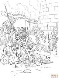 Beauty and popularity do not make one valuable. Absalom Coloring Pages Coloring Home