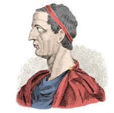 Portret van Ancus Marcius, vierde van de zeven legendarische koningen van  het oude Rome. Gravure uit de 19e eeuw.