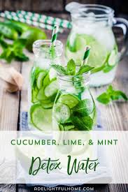 Maybe you would like to learn more about one of these? Cucumber Lime Mint Water Recipe No Fuss Natural
