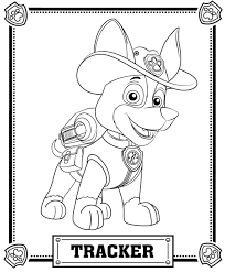 Tracker paw patrol coloring pages Jofemc2r37nzmm