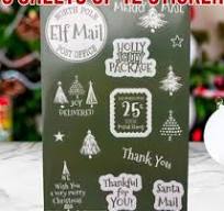 35x Danke Weihnachtsaufkleber - Small Business Labels ...