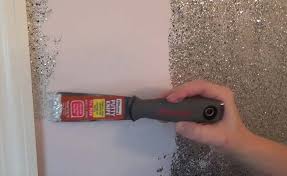 Seal off all the adjacent rooms and make sure any children or pets are clear of the area. Glitter Paint For Walls Would You Go There