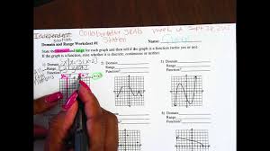 Domain and range matching activity weebly. Domain And Range Of Continuous And Discrete Functions Collaborative Skills Station Part 1 Youtube