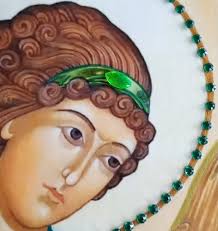 Icono del mes Octubre Arcangel San Rafael