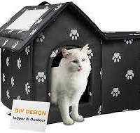 Amazon.com: Casas grandes para gatos al aire libre, casa ...