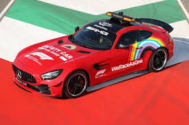 The Red Mercedes Amg Gt R Launched To Congratulate Ferrari Mercedes Benz Worldwide