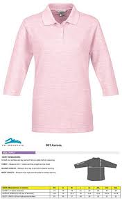 Tri Mountain Womens 3 4 Sleeve Pique Knit Golf Shirt Polo