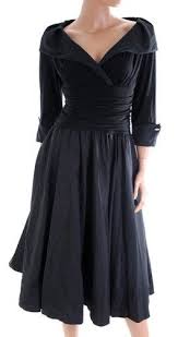 Portrait Collar Dresses And Suits Eliza J Womens Portrait Collar 3 4 Sleeve Ruched Black Dress Size 6 Black Dress Classic Dress Black Ruched Dress