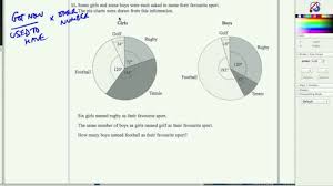 gcse maths pie charts on vimeo