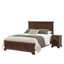 Homestyles Chesapeake 2 Piece Cherry Queen Bedroom Set 5529 5021 The Home Depot Bedroom Sets Queen Bed Frame Queen Bed Frame