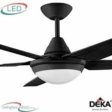 Enjoy free shipping & browse our great selection of renovation, ceiling fan blades, bathroom fans and more! Deka Randle Bernie 52 Indoor Outdoor Ceiling Fan With 18w Led Light Black 9334872013860 Ebay