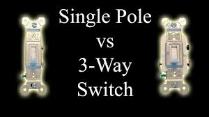 In this video i show how to wire a 3 pole fan isolator switch for a timer fan using 3 core & earth cable, and for a non timer fan using twin & earth cable. Single Pole Vs 3 Way Switch In Under 3 Minutes Youtube