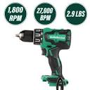 Metabo HPT 7-Tool Brushless Power Tool Combo Kit with Soft Case (2 ...