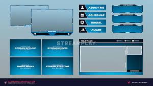 Razor purple has taken over blue as the most popular razor colorway, so by popular demand here's a whole matching package. Blue Stream Overlay Package Streamplay Graphics