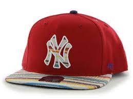 New York Yankees 47 Brand Red Warchild Wool Adjustable Snapback Hat Cap 47 Brand Snapback Hats New York Yankees Logo