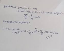 Check spelling or type a new query. Pak Hari Pergi Ke Kantor Yang Jaraknya Sekitar 42 Km Menggunakan Mobil Jika Waktu Yang Diperlukan Brainly Co Id
