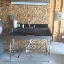 Stainless steel utility sinks are a highly durable choice, but lowe's offers other material options if you prefer something else. Best Utility Sink Installed In A Lake Home Garage Utility Sink Sink Faucets Sink