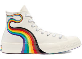 This 70 version incorporates vintage details to pay homage to the original chuck taylor all star, including higher rubber siding and an ortholite cushioned footbed. Converse Chuck Taylor All Star 70 Hi Pride 2021 170821c