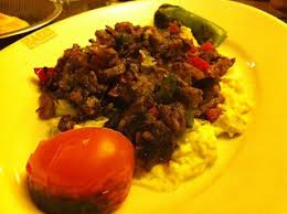 4 skewers lule kebab served w/ antakali bread, onion, tomato & rice pilaf. Halep Kebab Hasir Restaurant Best Turkish In Berlin So F Flickr