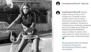 After the release of a few singles with ultrasuoni between 2012 and 2014, she rose to prominence in february 2015 with her participation in the sanremo music festival 2015, performing the song il solo al. Loredana Berte In Minigonna Ognuno Libero Di Essere E Amare Chi Vuole Dilei