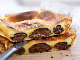 Decouvrez La Recette Far Breton Aux Pruneaux Facon Cyril Lignac Sur Cuisineactuelle Fr Recette Far Breton Far Breton Pruneaux Recette Far