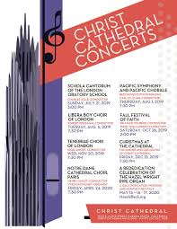 Christ Cathedral Concerts Christ Cathedral Music