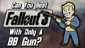 Depending on the specific facts involved in the shooting, the shooter could be charged with either: Can You Beat Fallout 3 With Only A Bb Gun Youtube