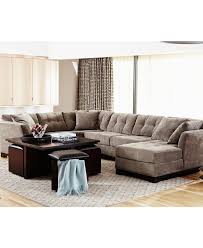 Elliot Fabric Sectional Living Room Furniture Collection Living Room Furniture Furniture Mac Living Room Furniture Collections Home Living Room Sectional