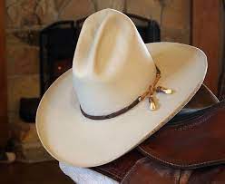 Tall Stetson Cowboy Hat The Guy I Bought This From Said It Was A Display In The Goode Co Bbq Store In Houst Cowboy Hats Stetson Cowboy Hats Mens Western Hats