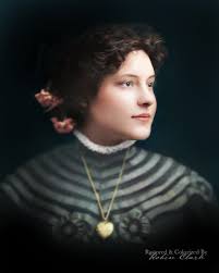 Colorized this photo. Early 20th Century