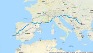 Portugal, ou república portuguesa, é um país situado no sudoeste da europa. Mapas Com Distancias Entre Portugal E As Capitais Europeias