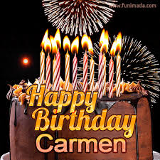 The most epic happy birthday song for carmen. Happy Birthday Carmen Gifs Download Original Images On Funimada Com