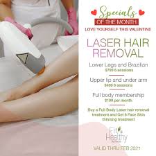 We provide laser hair removal, tattoo removal, ipl laser, co2 laser, acne treatments, and femtouch. Fit Healthy By Nina Alarcon Laser Hair Removal Is A Process By Which Hair Follicles Are Treated Using Laser Light Resulting In Permanent Hair Removal This Procedure Can Be Performed