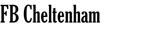 We have 1 free cheltenham fonts to offer for direct downloading · 1001 fonts is your favorite site for free fonts since 2001. Fb Cheltenham In Use Fonts In Use