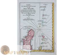 Seychelles has 26 administrative districts. Marianne Island Antique Map Of The Seychelles Bellin 1758 Mapandmaps Com