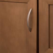 Shop Brainerd 3 In Center To Center Satin Nickel Rectangular Cabinet Pull At Lowes Com Handle Cabinet Cabinet Pull Arch Handle