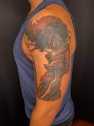 Maybe you would like to learn more about one of these? Afro Samurai Done By Tj At Black Atlas Studios Chicago Tattoos