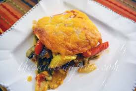 Take Out Tuesday Roasted Vegetable Enchilada Stack The Painted Apron