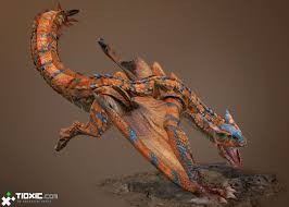 Tigrex Fanart Wandah Kurniawan Monster Hunter Art Monster Hunter Monster Hunter World