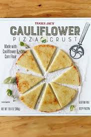 Call robert mueller, i need to open an investigation into this strange and confusing situation. Trader Joe S Frozen Cauliflower Pizza Crust Is The Best Thing To Happen To Dinner Cauliflower Crust Pizza Cauliflower Pizza Trader Joes Vegan