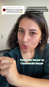 Replying to @Alyzahh corprate teams do varied types of work, usually both  corporate and commercial, but there is a difference between PURELY being a  corporate lawyer and a commercial lawyer ...