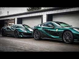 Ferrari built just 6 units of this racing car, which was entered in the 1965 race season alongside the 275 p2 and 330 p2. Verde Scuro Ferrari 488 Pista And 812 Superfast Are Peas In A Pod Autoevolution