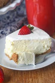 Rich And Creamy New York Cheesecake Recipe Rich Cheesecake Recipes Easy Cheesecake Recipes Sour Cream Recipes