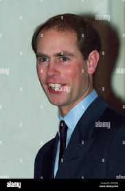PRINCE EDWARD ROYAL FAMILY 12 January 1993 Stock Photo
