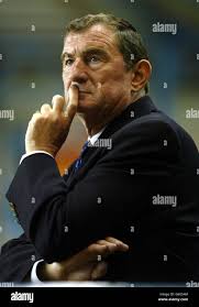 Tottenham hotspurs caretaker manager david pleat hi-res stock photography  and images