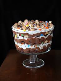Leftover Halloween Candy Brownie Trifle The Kitchen Magpie Punch Bowl Cake Trifle Recipe Punch Bowl Cake Recipe